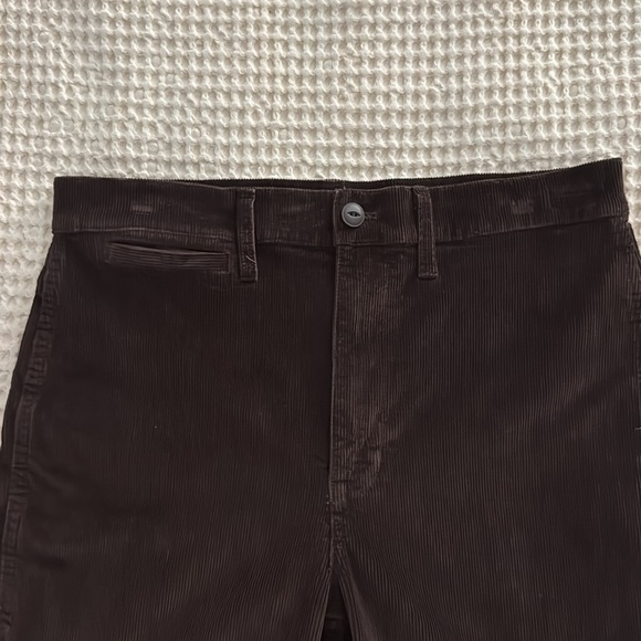 Madewell Dark Brown Flare Pants - Picture 6 of 8